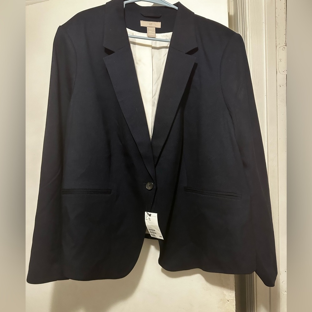 Navy blue blazer by H&M Brand New